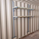 SB2108 - (Single) ConExtra Container Shelf Bracket: Adjustable, 2-Tier (14.875")