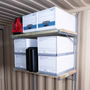 SB2112 - (Single) ConExtra Container Shelf Bracket: Adjustable, 2-Tier (22.875")