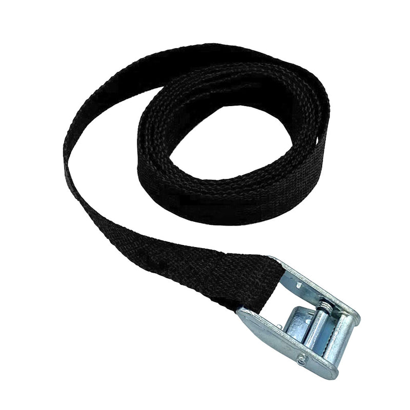 SB1206 - Tie Down Strap, 5.5"L x 1"W, 500 lb. Load Limit, Adjustable Cam Buckle