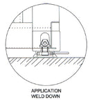 SB1470L - Deck Mount Twistlock (LH)