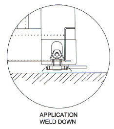 SB1470L - Deck Mount Twistlock (LH)