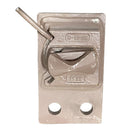 SB1470.SPR - Deck Mount Twistlock with Side Plate, 2 Hole (RH)