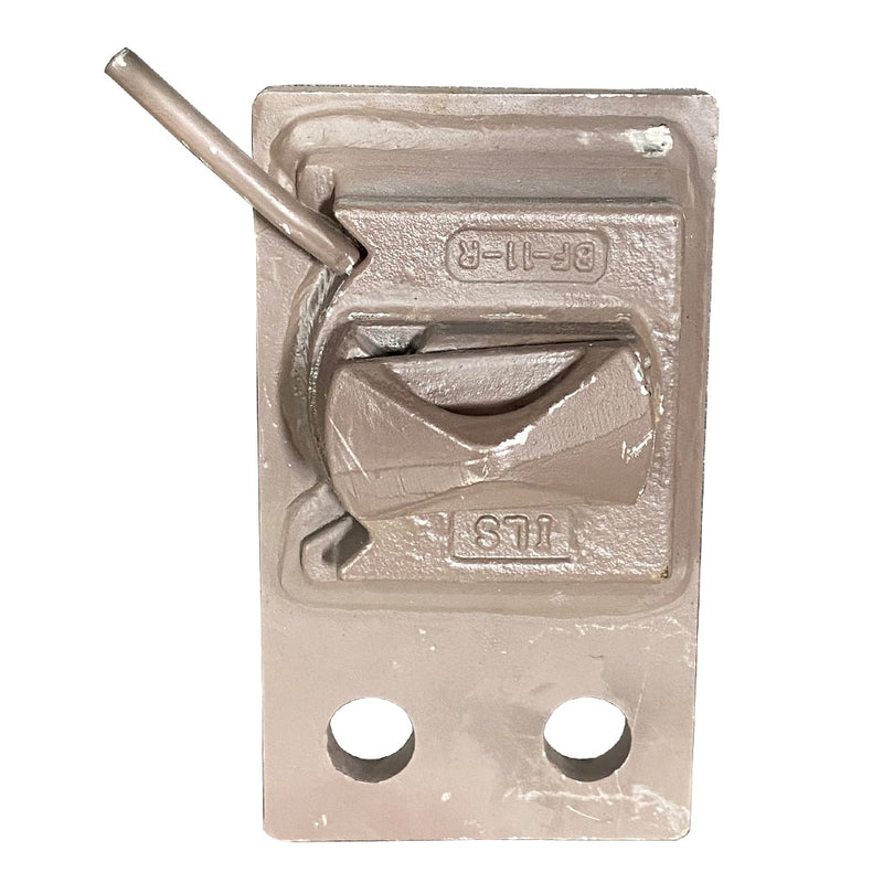 SB1470.SPR - Deck Mount Twistlock with Side Plate, 2 Hole (RH)
